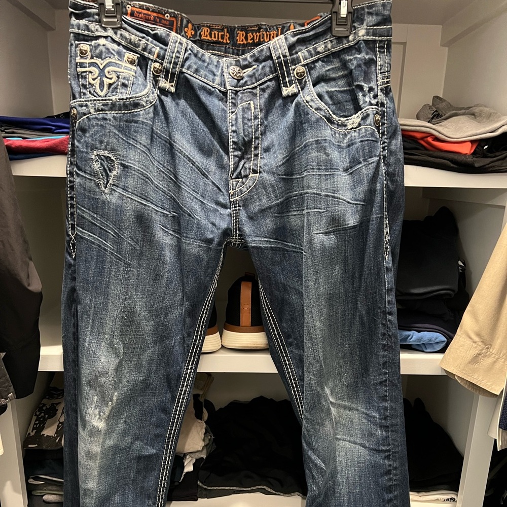 Rock Revival men’s denim jeans size 34 x 34